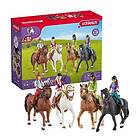 Schleich 72221 HORSE CLUB Ausritt, ab 5 Jahren, HORSE CLUB Spielset, 40 Teile, exklusiv bei Amazon