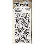 Stampers Anonymous Tim Holtz Layered Stencil 4,125"X8.5"-Flourish -THS-032