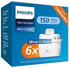 Philips AquaShield Micro X-Clean AWP212/58 ersättningsfilter 6 st