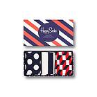 Happy Socks Classic Stripe Gift Box 3-pack