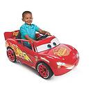 Huffy 17348WP Disney Lightning McQueen barn elektrisk ride on bil, röd