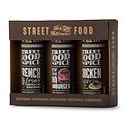 Kryddhuset Street Food Gift-set Perfekt till Grill & BBQ 3 pack Gåva