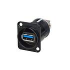Neutrik Panelskarvdon USB 5 Gb/s NAUSB3-B