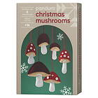 Panduro Hobby DIY-kit Christmas Mushrooms – sy & pyssla 6 vackra julsvampar av f