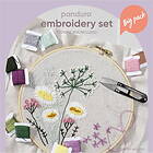 Panduro Hobby Embroidery set – ett megakit med allt som behövs för broderi samt 