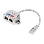 Lanberg RJ45->2x RJ45 Lan Splitter Adapter FTP Cable 15cm