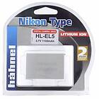 Hähnel HL-EL5 motsvarande Nikon EN-EL5