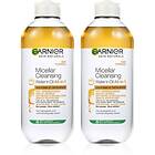 Garnier Skin Naturals Micellar Cleansing Water in Oil 2x400ml