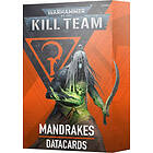 Warhammer 40K Kill Team Datacards Mandrakes