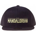 Star Wars The Mandalorian Logo Snapback Keps Svart