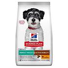 Hills Science Plan Canine Adult Perfect Weight & Active Mobility S&M Chicken 1,5kg