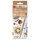 Adlibris Brushpen Artline Supreme Marker Earth 7-p
