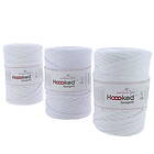 Medium Hoooked Zpagetti trikågarn 450g vit – White shades ZP004-2