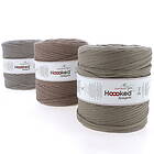 Medium Hoooked Zpagetti trikågarn 900g taupe – Taupe shades ZP005-03