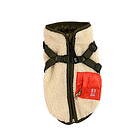 North 51 Degrees Jules Kombinerad Hundjacka och Hundsele i Teddy Beige (44 cm)