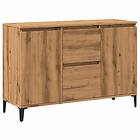 vidaXL Skänk artisan ek 102x35x70 cm konstruerat trä