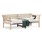 vidaXL Dagbädd 75x190 cm massivt furu