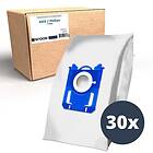 Philips Dammpåse i tyg SQOON 42078-T3; S-Bag 3-D; 30 st.