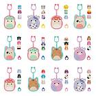 Squishalongs 2,5 cm Keychain 4 Pack Asst (2420102)