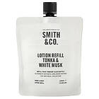 White Smith & Co Refill Hand Kroppslotion Tonka Musk 400ML