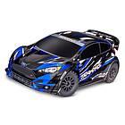 Traxxas Ford Fiesta ST Rally 4x4 BL-2S RTR Blå