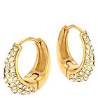 Sistie 2ND Loops Creoles Gold Plated 15 mm