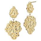 Sistie 2ND Sophia Earstuds Gold Plated 28 mm