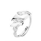 Sistie Josephine X Ring Silver Onesize