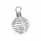 Andekvarts Smyckesspiral Silver Stor