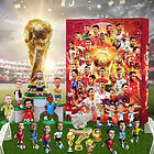 VM Jul Blind Box Messi Cairo Mbappe etc. Advent Calendar 2024