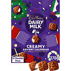 Cadbury Dairy Milk Creamy Adventskalender 170g Advent Calendar