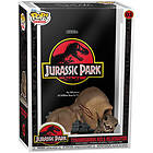 Funko Pop! Jurassic Park Tyrannosaurus Rex & Velociraptor Vinyl Movie Poster Fig