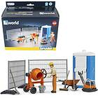 Bruder Bworld Set byggarbetsplats 62008