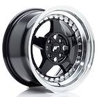 Japan Racing JR6 Gloss Black 8X15 4/100 ET25 CB67,1