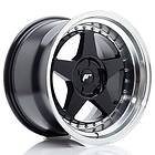 Japan Racing JR6 Gloss Black 10X17 ET0-20 CB72,6 5H