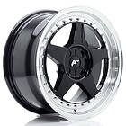 Japan Racing JR6 Gloss Black 8X17 ET20-35 CB67,1 4H