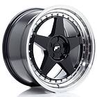 Japan Racing JR6 Gloss Black 9,5X18 ET20-40 CB72,6 5H