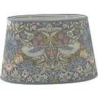 William Morris Strawberry thief skärmar slate oval (20cm)