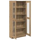 vidaXL Högskåp artisan ek 82,5x30,5x185 cm konstruerat trä