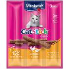 Vitakraft CatSticks Mini Kyckling/Lever 3x6g, 20st