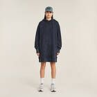 G-Star Raw Loose Overdyed Hooded Sweater Dress