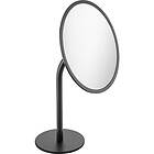 Cosmic BWC makeup spejl, Ø20 cm, mat sort