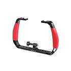 Puluz Underwater Diving Rig for Action Cameras (Red)