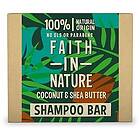 Faith in Nature Schampo Bar Coconut & Sheabutter 85g