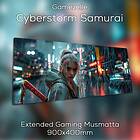 Gamezelle Cyberstorm Samurai Stor (Extended) Gaming Musmatta (900x400mm)