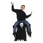 Carry Me Scream Ghost Face Barn Maskeraddräkt One size