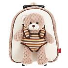 Bear Milly trolley with Gosedjur 38cm