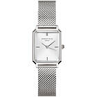 Rosefield The Octagon XS Mesh White Silver OWSMS-O74