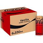 Coca-Cola Zero Sugar Vanilla 6x33cl