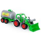 Polesie Toys Traktor Med Frontskopa &Amp Tankbil 14,5X17x57cm